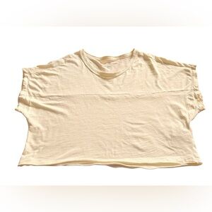 Anthropology Pilcro women's oversized short sleeves top size M 100% cotton